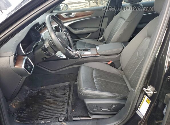WAUM2AF27LN083876 2020 AUDI OTHER Black Widok wnętrza z przodu