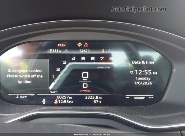 WAUP4AF50MA063236 2021 AUDI S5 Gray Vista de los asientos traseros
