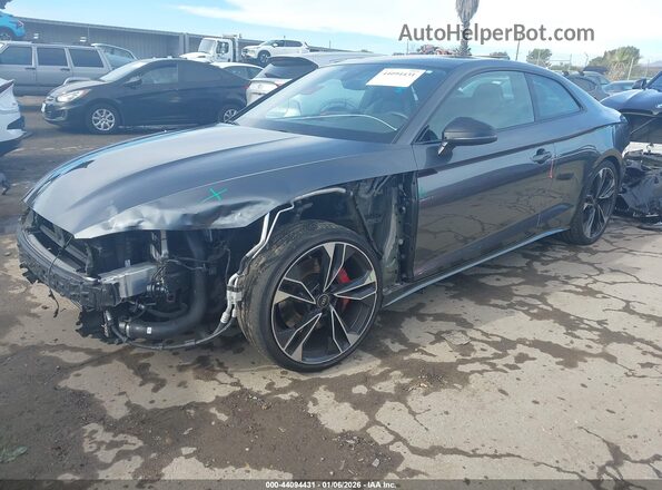 WAUP4AF50MA063236 2021 AUDI S5 Gray Vista tres cuartos delantera izquierda