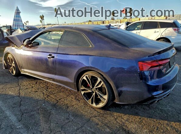 WAUP4AF53LA006186 2020 AUDI S5 Синий Задняя левая четверть