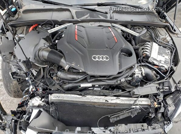 WAUP4AF56RA067685 2024 AUDI S5 Gray Widok wnętrza z tyłu