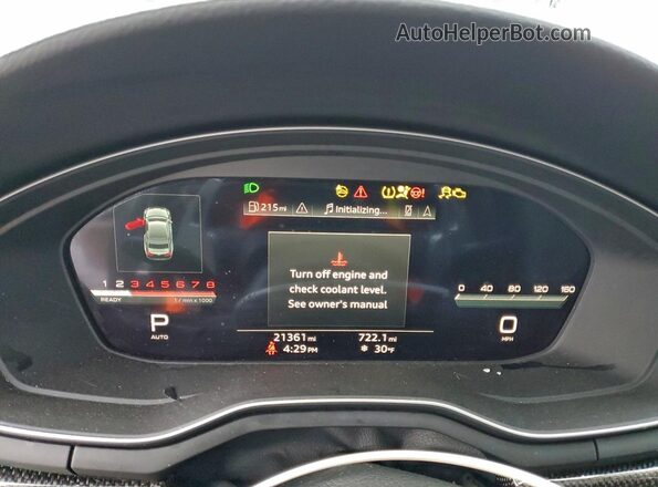 WAUP4AF56RA067685 2024 AUDI S5 Gray Widok zestawu wskaźników