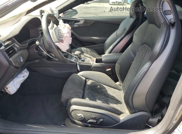 WAUP4AF59MA022328 2021 AUDI S5 Gray Widok wnętrza z przodu