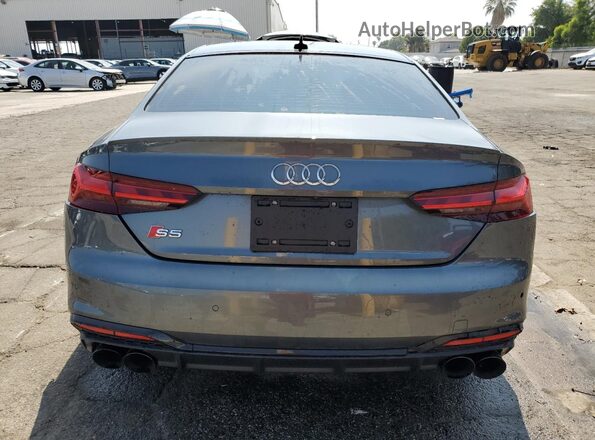 WAUP4AF59MA022328 2021 AUDI S5 Gray Widok z tyłu