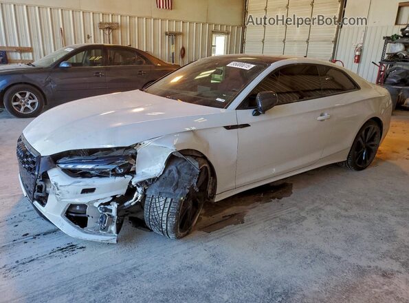 WAUR4AF50NA025838 2022 AUDI S5 Белый Передняя левая четверть