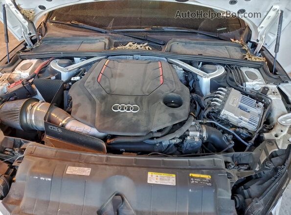 WAUR4AF50NA025838 2022 AUDI S5 Белый Вид задней части салона