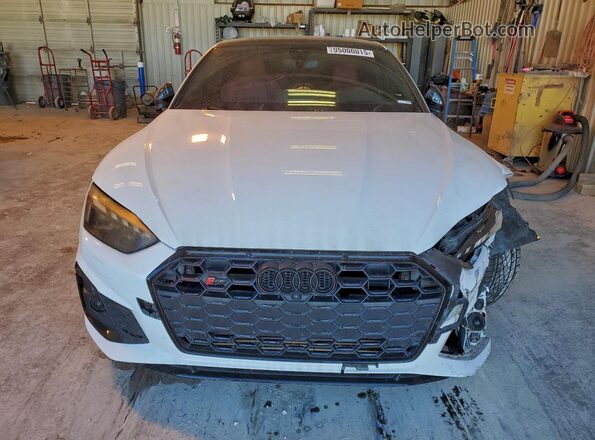 WAUR4AF50NA025838 2022 AUDI S5 Белый Вид спереди