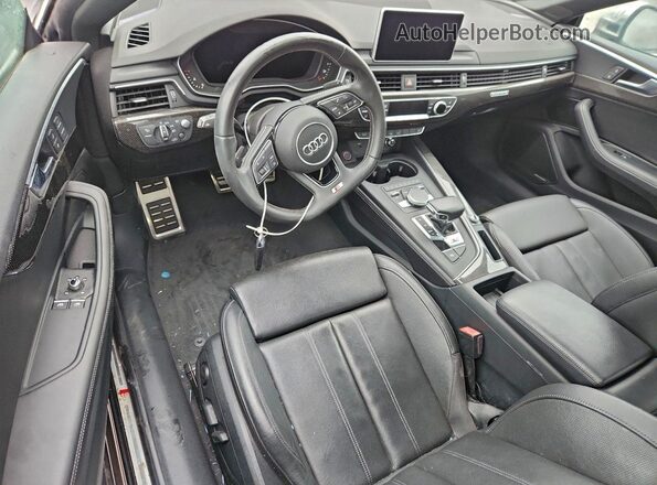 WAUR4AF54KA004924 2019 AUDI S5 Gray Vista del salpicadero