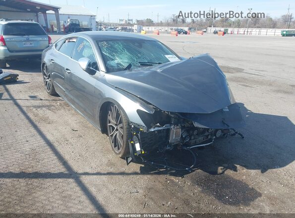 WAUSFAF27LN090130 2020 AUDI S7 Синий Передняя правая четверть