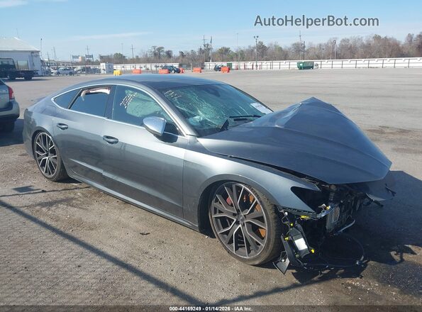 WAUSFAF27LN090130 2020 AUDI S7 Синий Вид задней части салона