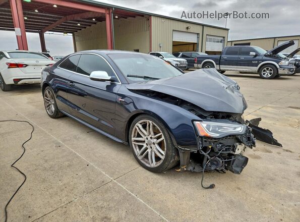 WAUV4AFR6GA008515 2016 AUDI S5 Синий Передняя правая четверть