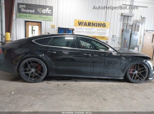 WAUW2AFC9GN010435 2016 AUDI S7 Black უკანა სალონის ხედი