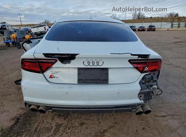 WAUW2BFC2GN016938 2016 AUDI S7 White უკანა ხედი