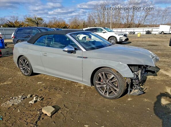 WAUW4GF57NN005326 2022 AUDI S5 Серый Передняя правая четверть
