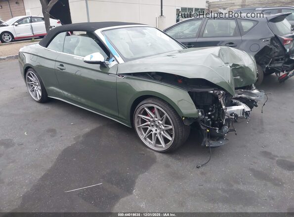 WAUY4GF50RN007028 2024 AUDI S5 Green Delantero derecho