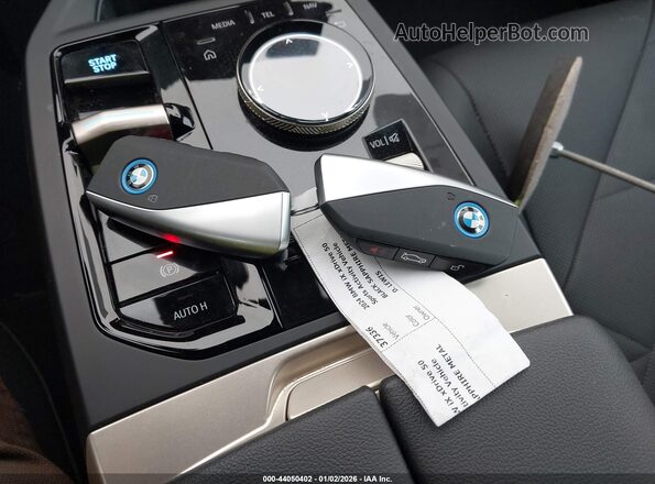 WB523CF04RCN76514 2024 BMW IX Black Widok deski rozdzielczej