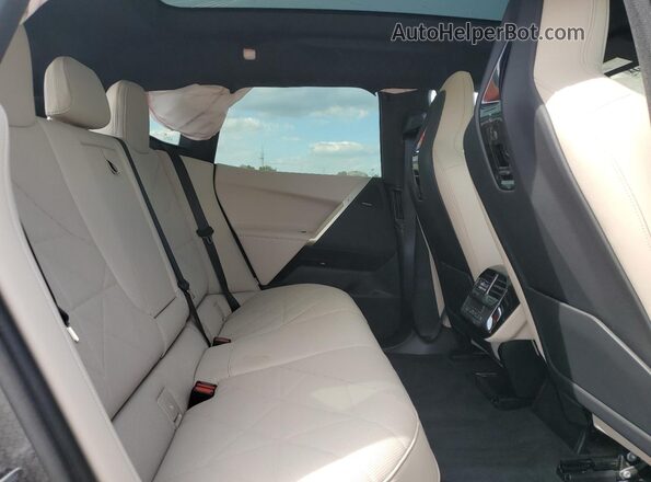 WB523CF04SCS31330 2025 BMW IX Синий Вид задней части салона