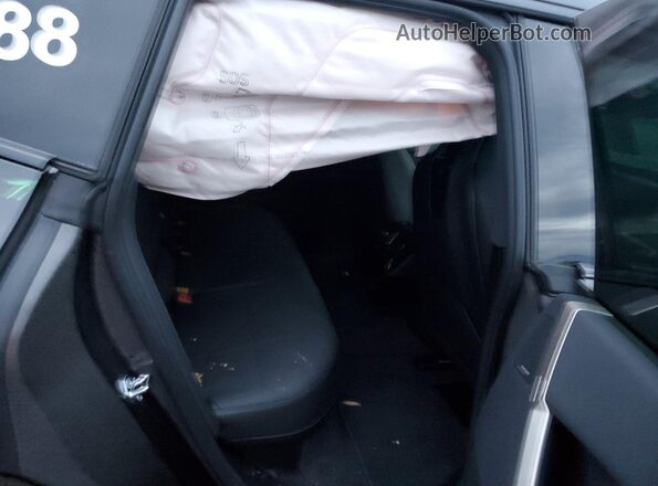 WB543CF01TCV00474 2026 BMW IX Black Вид задньої частини салону