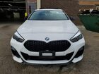2021 Bmw M235xi White vin: WBA13AL01M7G50322 Damage: Front Bumper Molding, Broken, Replacement Required