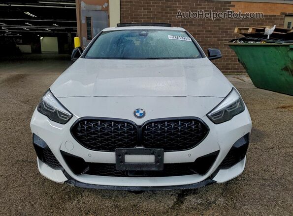 WBA13AL01M7G50322 2021 BMW M2 White წინა ხედი