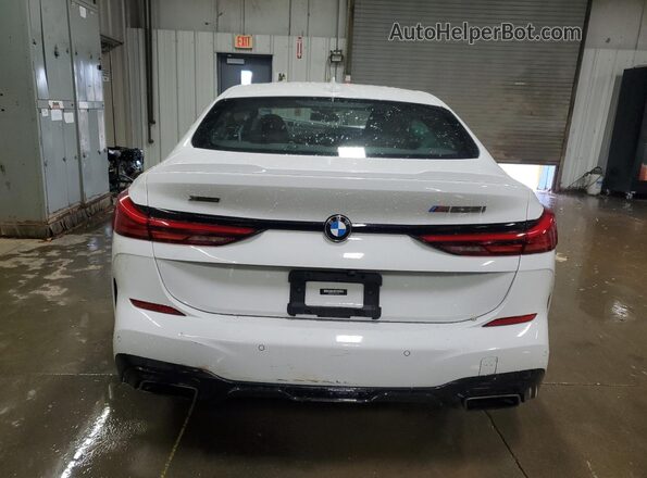 WBA13AL03L7F42704 2020 BMW M2 White Rear view