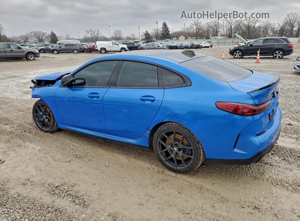 WBA13AL07N7K71212 2022 BMW M2 Синий Задняя левая четверть