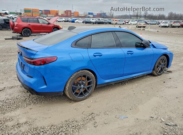 WBA13AL07N7K71212 2022 BMW M2 Синий Задняя правая четверть