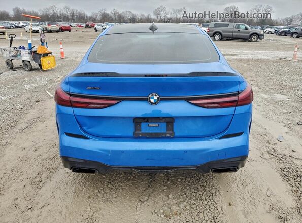 WBA13AL07N7K71212 2022 BMW M2 Синий Вид сзади