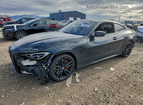 WBA13AR08MCF79635 2021 BMW M4 Black Front left