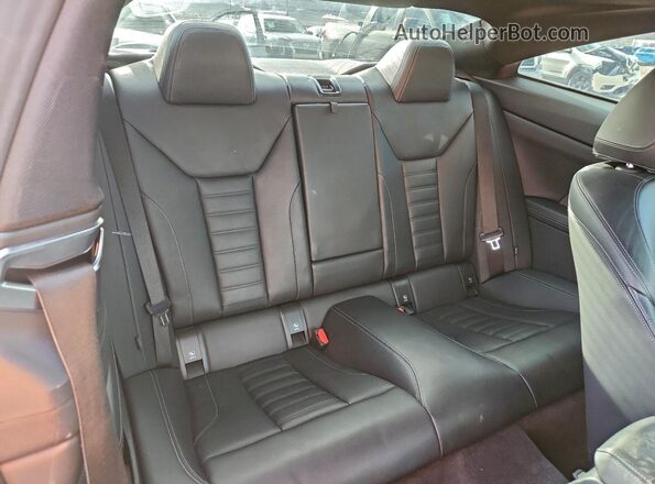WBA13AR08MCF79635 2021 BMW M4 Black Rear seats view