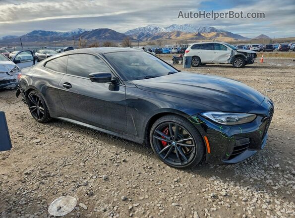 WBA13AR08MCF79635 2021 BMW M4 Black Front right