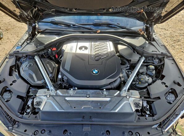 WBA13AR08MCF79635 2021 BMW M4 Black Rear interior view