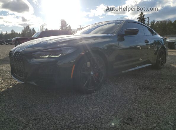 WBA13AR08RCR93647 2024 BMW M4 Зеленый Передняя левая четверть
