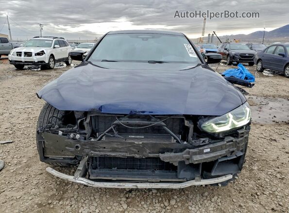 WBA13AW07NFM66194 2022 BMW M4 Blue Դիմացի տեսք