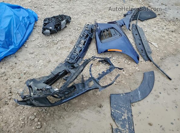 WBA13AW07NFM66194 2022 BMW M4 Blue Շարժիչի բաժամունքի տեսք