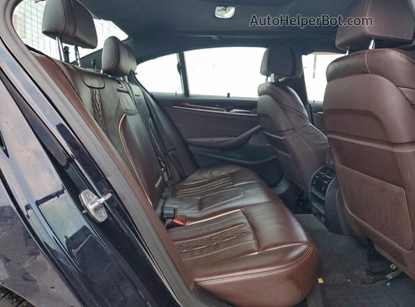 WBA13BK03MCF19486 2021 BMW M5 Black Vista de los asientos traseros
