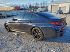 2021 Bmw M550xi Черный vin: WBA13BK04MCF21912