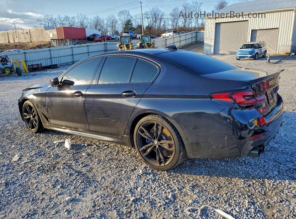 WBA13BK04MCF21912 2021 BMW M5 Черный Задняя левая четверть