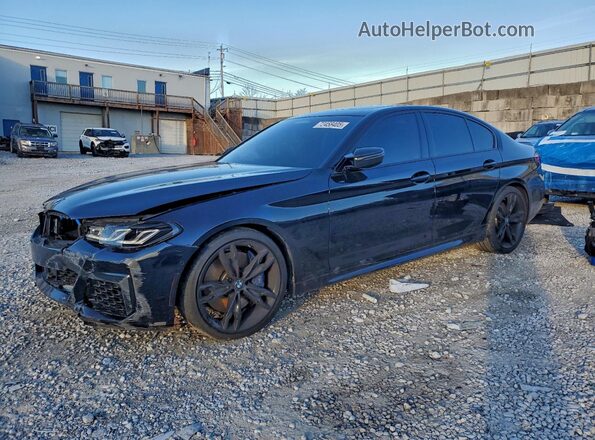 WBA13BK04MCF21912 2021 BMW M5 Черный Передняя левая четверть