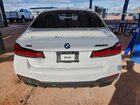 2021 Bmw M550xi Белый vin: WBA13BK04MCF48365