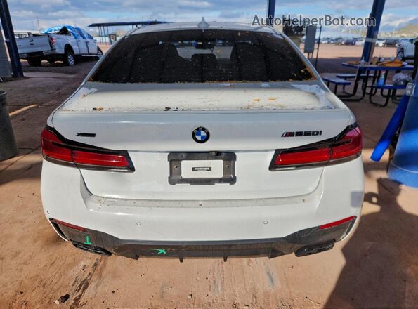 WBA13BK04MCF48365 2021 BMW M5 Белый Вид сзади