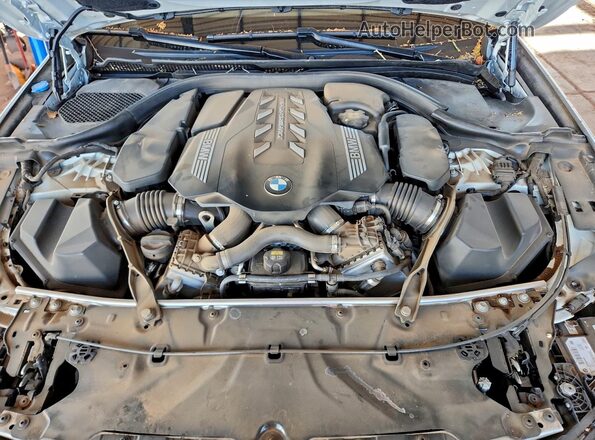 WBA13BK04MCF48365 2021 BMW M5 Белый Вид задней части салона
