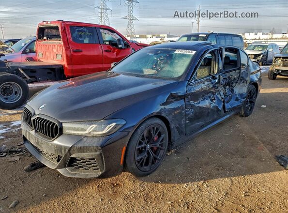 WBA13BK07NCJ99443 2022 BMW M5 Черный Передняя левая четверть