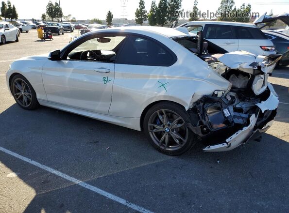 WBA1J7C51GV359336 2016 BMW M2 Белый Задняя левая четверть