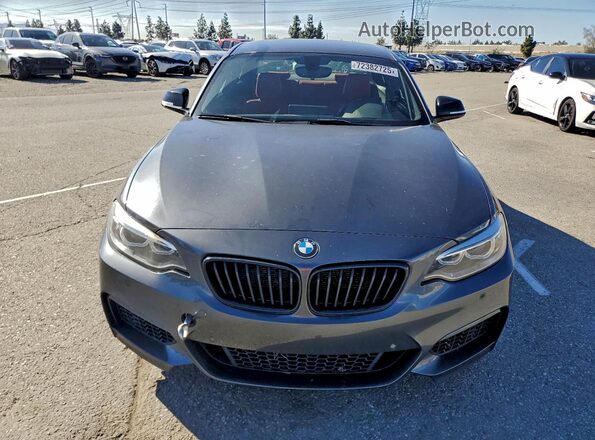 WBA1J7C52GV290060 2016 BMW M2 Серый Вид спереди