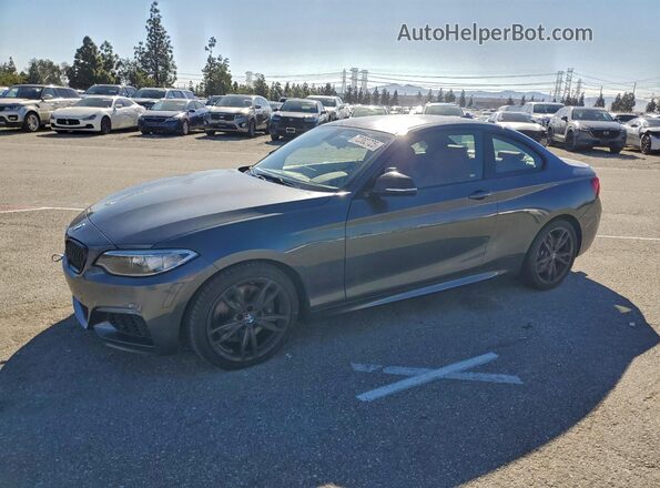 WBA1J7C52GV290060 2016 BMW M2 Серый Передняя левая четверть