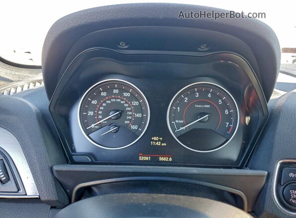 WBA1J7C52GV290060 2016 BMW M2 Серый Вид щитка приборов