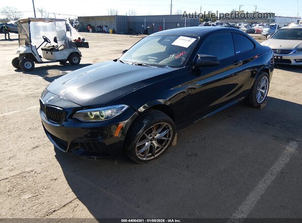 WBA1J7C5XGV359710 2016 BMW M2 Черный Передняя левая четверть