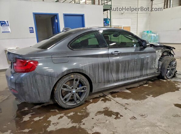 WBA1J9C56GV372188 2016 BMW M2 Серый Задняя правая четверть