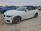 2016 Bmw 228 I Sulev White vin: WBA1K9C59GV710325